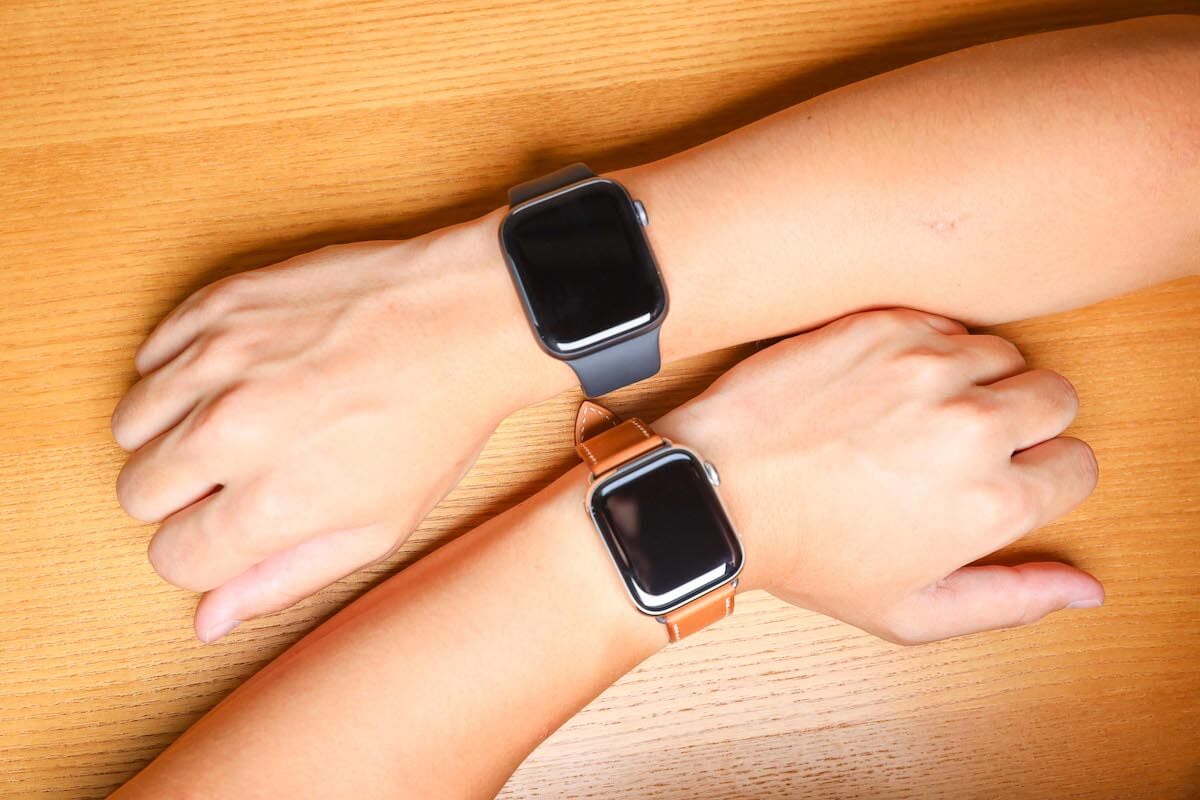 Apple Watch エルメス オレンジ ラバーバンド 41ミリサイズ - スマート 