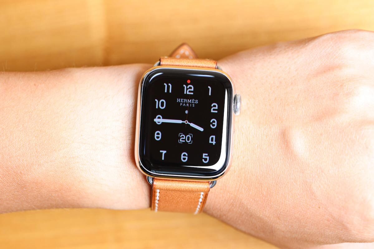 Applewatch HERMES アップルウォッチ5 エルメス 44㎜ - 腕時計(デジタル)