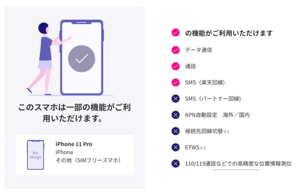 簡単解説 楽天アンリミットはiphoneで使える 対応機種と使う方法をわかりやすく解説 Imagination